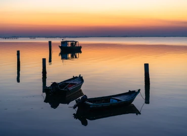 Kayak, Kayak a Venezia e sul delta del Po